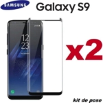 Film de protection en verre trempé 2 pièces pour Samsung Galaxy S9 18