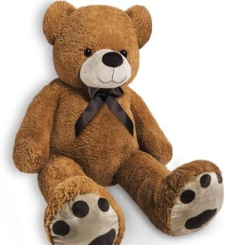 Soft brown teddy bear - Monzana 129