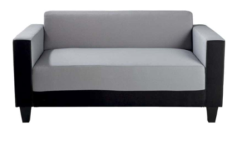 Scalp 2 seater sofa in fabric 2