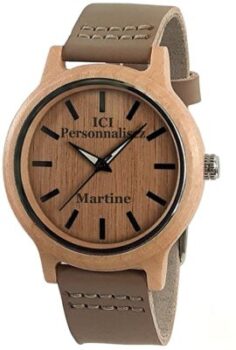 Customizable wooden watch 31