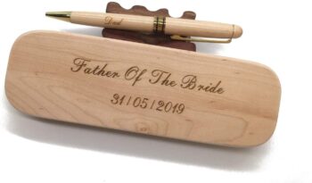 Personalized wooden ballpoint pen box 2