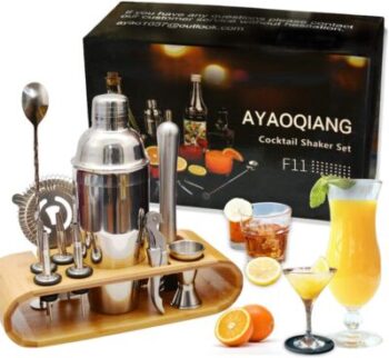 Ayaoqiang - Professional Cocktail Shaker 12 pieces 52