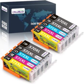OfficeWorld - 2 cartridges pack for Canon Pixma 2