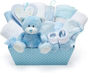 Baby Box Shop - Blue birth gift set 36