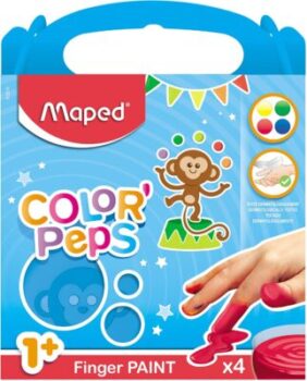 MAPED - Color'Peps 4 Jar Baby Finger Paint 2