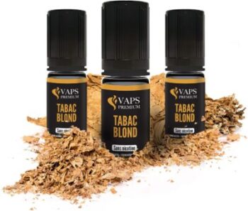 Vaps Premium Tabac Blond - Lot de 3 e-liquides 2