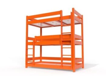 ABC Furniture TRI3-0 bunk bed 3 places 3