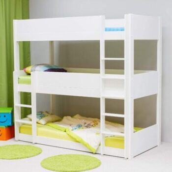 Alfred & compagnie Triple bunk bed Leopold white 21