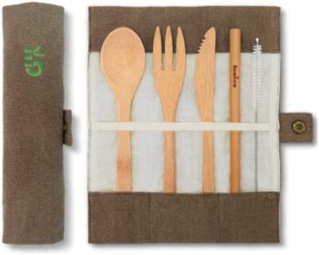 Bambaw - Bamboo cutlery set 6