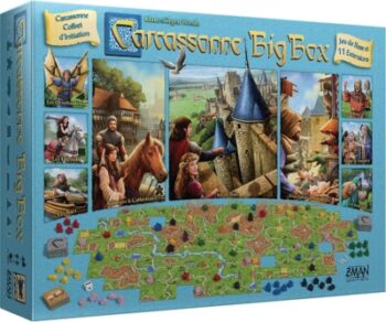 Carcassonne Big Box - Asmodee - Board game - Tiles game 42