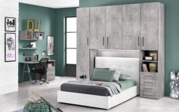 Dafne Italian Design - Bridge room with white bed one and a half 3
