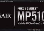 Corsair MP510 - Force Series, 480 GB Ultra-Fast - PCIe Gen 3 x4, M.2 NVMe 9