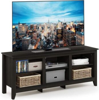 Furinno TV stand Jensen with shelves 21