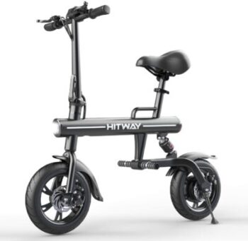 Hitway 12'' electric scooter with big tires 2