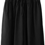Casual culottes with elastic waist Nanxson 12