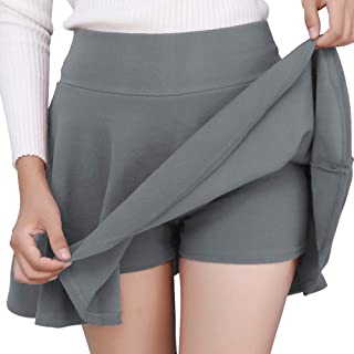 Mini jupe-culotte élastique avec short intégré DJT 6
