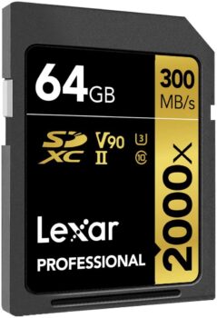 Carte mémoire SDXC Lexar Professional 64 Go 3