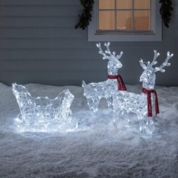 Lights4fun - Reindeer and Christmas lights 2