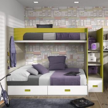 ROS Furniture - 3 seater bunk bed 3