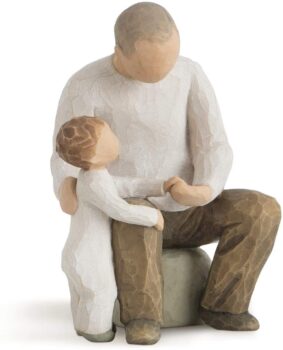 Figurine en résine grand-père et petit-enfant – Willow Tree 30
