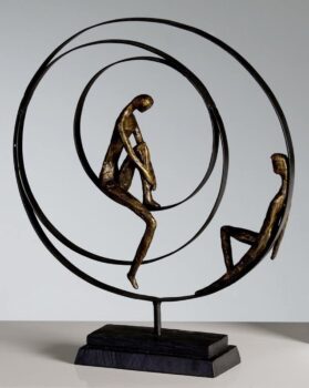 Sculpture de bronze « Patience » 29