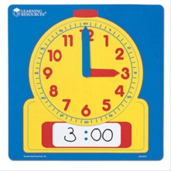 Erasable demonstration clock 5