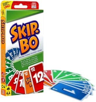 Mattel Games Skip-Bo board and card game, 52370 6