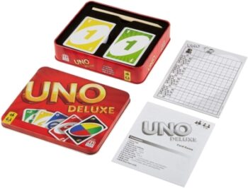 UNO Deluxe board and card game, K0888 5
