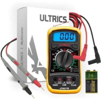 ULTRICS Multimètre Numérique LCD 4