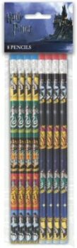 Set of 8 Harry Potter pencils - Unique party 12