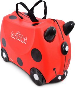 Trunki suitcase for children with wheels to ride on 1