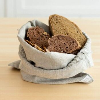 Varvara Home - Organic linen bread bag 20