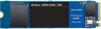 WD Blue SN550 500GB, NVMe SSD, Gen. 3 x4 PCIe, M.2 2280 2