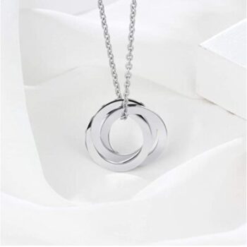 Pendant necklace with personalized engraving XiXi 19