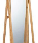 Relaxdays - Bamboo mirror on stand 9