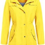 Susenston women's hooded trench coat 10