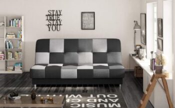 E-Furniture 3-in-1 Checkerboard Sofa 14