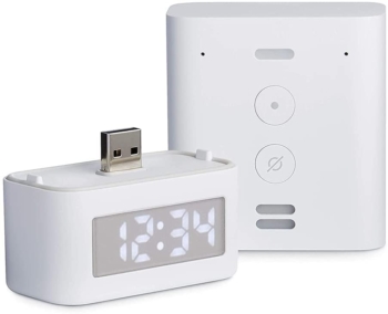 Echo Flex + Connected Clock Made for Amazon 2
