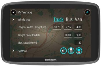 TomTom Go Professional GPS 6250 7