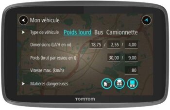 TomTom GO Professional 6250 Truck GPS 4