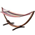 Hammock with wooden stand Homcom 11