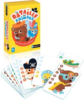 Simplified card game "The battle of the animals 2