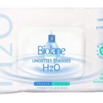 Biolane 72 lingettes nettoyantes épaisses H2O ecorecharge 10