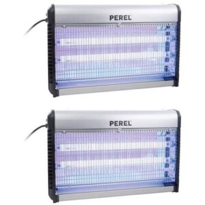 Flying insect destroyer 30W Perel set of 2 1