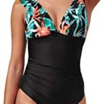 1-piece V-neck swimsuit with ruffles and laces Cupshe 9