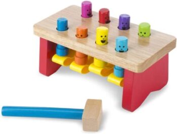 Deluxe Hammering Bench - Early learning game for 2 years and older 16