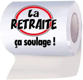 Toilet paper roll - Retirement is a relief! 10