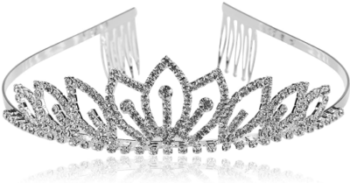Crystal rhinestone tiara for bride - Rosenice 15