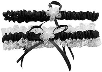 Set of 2 garters for the bride 7