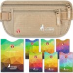 Travel pouch with anti RFID pockets Alpha Keeper fanny pack 10